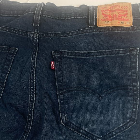 Levi's Men's 512 Slim Taper Fit Jeans Sharkley 38X32 - Picture 4 of 7